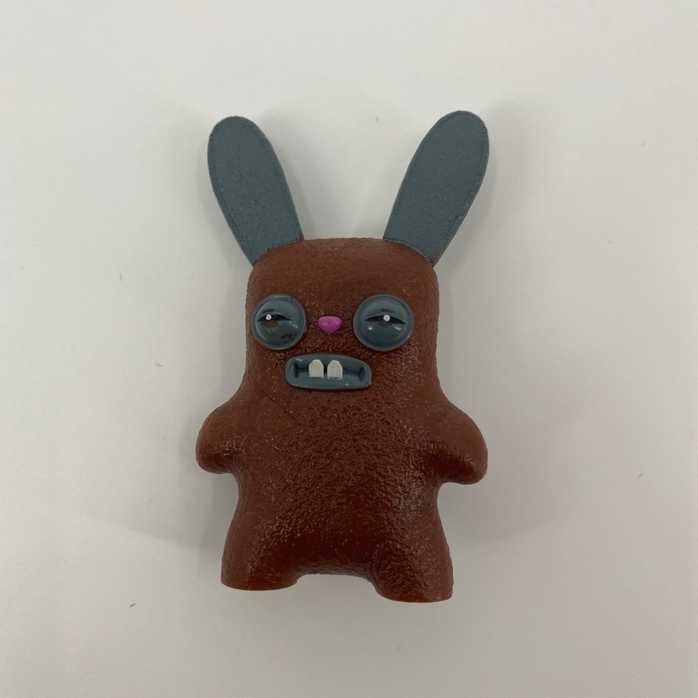 Fugglers Rabid Rabbit Vinyl Figure 3 Inch Collectible Toy Ugly Weird Kids